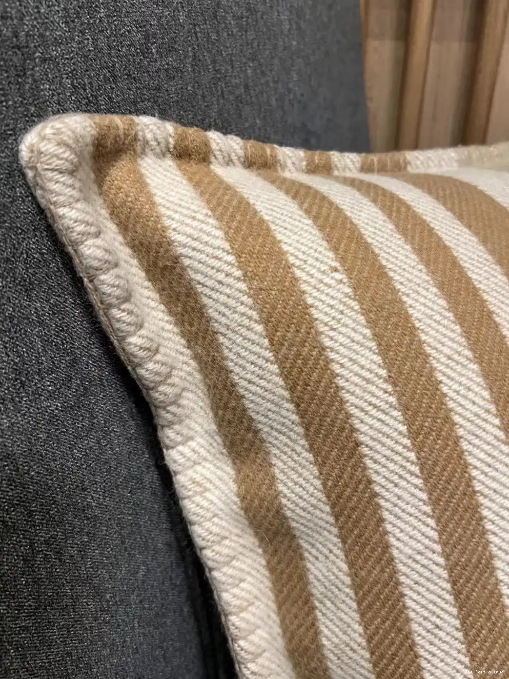 ITHAQUE THROW PILLOW HERMES WOOL 0504